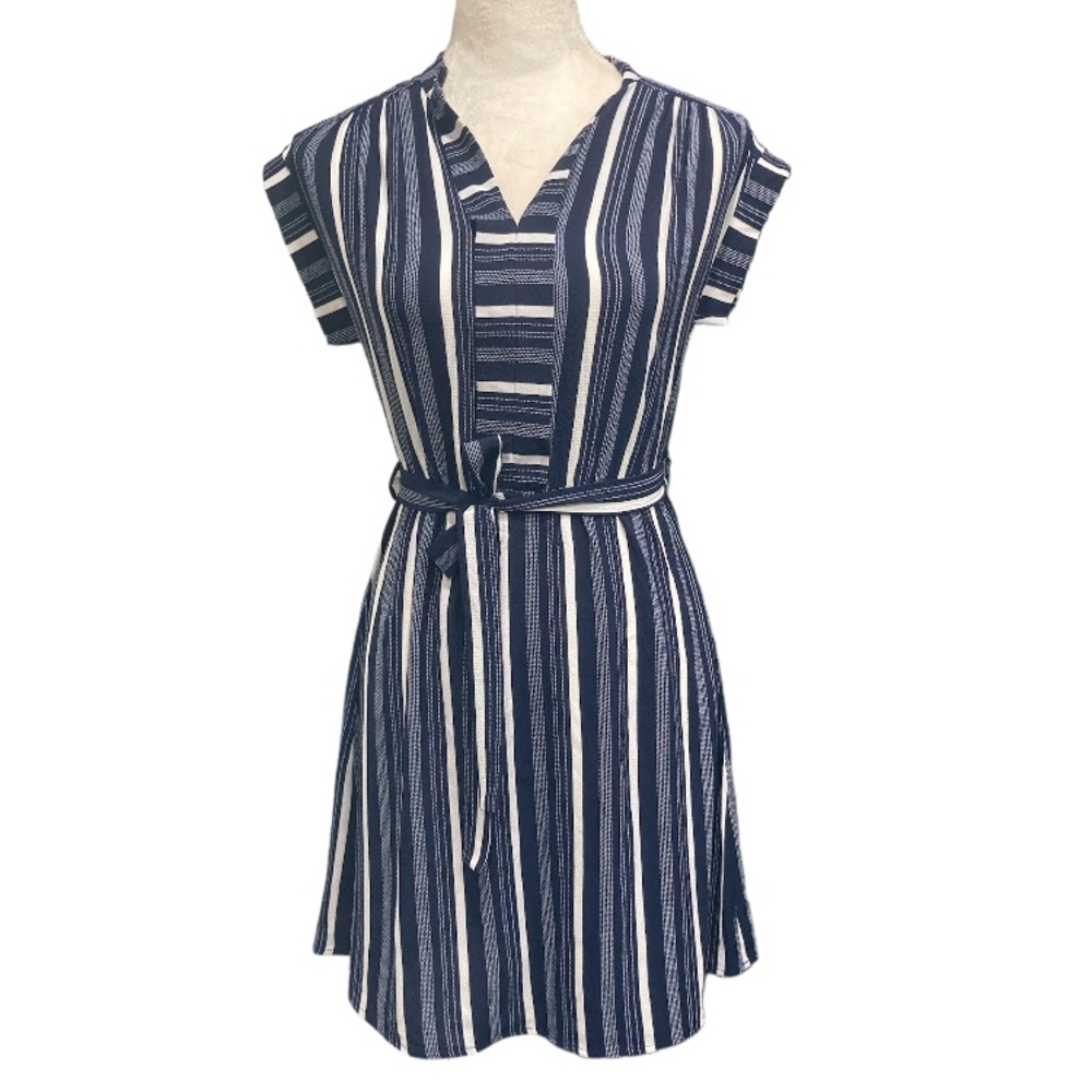 Blue and White Sun Dress
